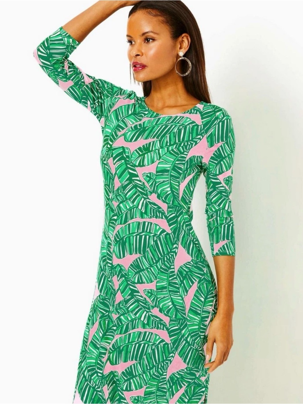 Lilly Pulitzer Maxi Dress Lets Go Bananas Size Medium - Picture 8 of 8